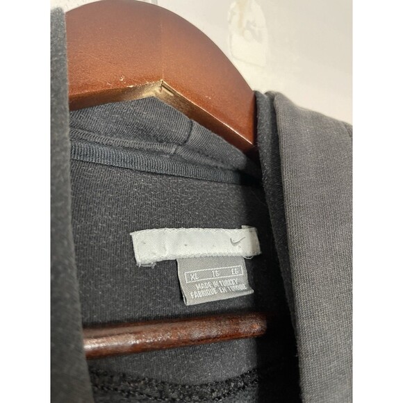 Nike Men's XL Faded Black Hoodie Pullover Embroidered Logo - Picture 5 of 9